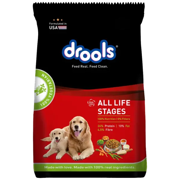 Drools 100% Vegetarian Puppy and Adult Dog Dry Food
