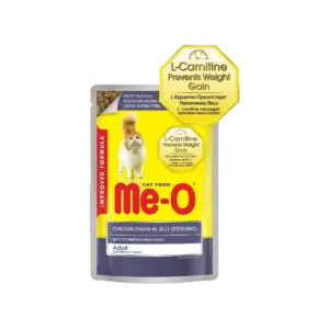Me-O Sterilised Adult Cat Wet Food 12x80g