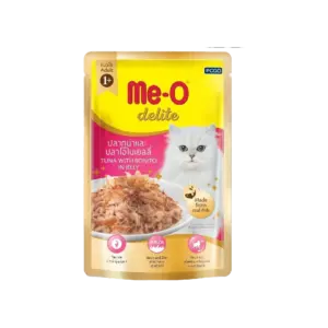 Me-O Delite Tuna with Bonito in Jelly 12x70g