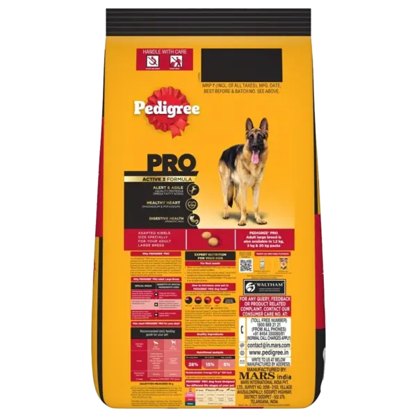 Pedigree PRO Expert Nutrition Large Breed Adult Dog Dry Food - Image 2