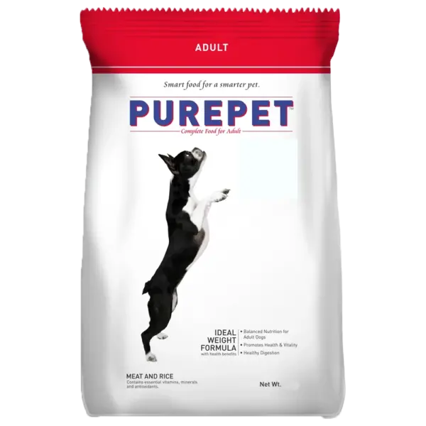 Purepet Meat and Rice Adult Dog Dry Food