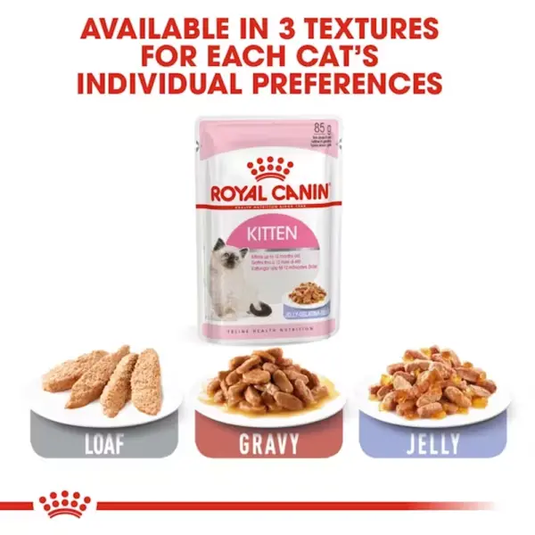 Royal Canin Chunks in Jelly Instinctive Kitten Wet Food 12x85g - Image 2