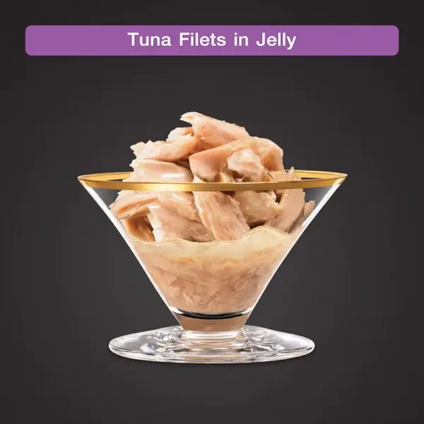 Sheba Deluxe Tuna Filets in Jelly Adult Cat Wet Can Food 24x85g - Image 3