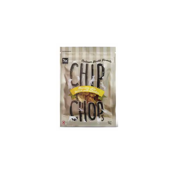Chip Chops Banana Chicken Dog Treats 70g