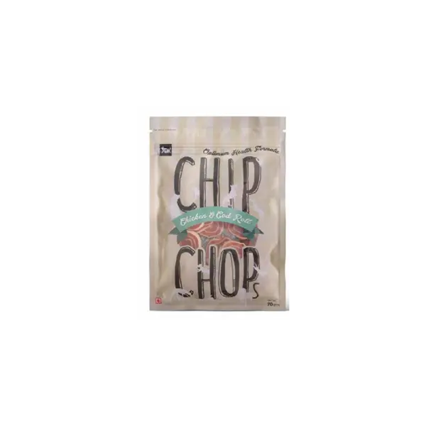 Chip Chops Chicken & Codfish Rolls Dog Treats 70g