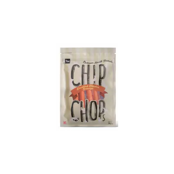 Chip Chops Chicken Sausages Dog Treats 70g