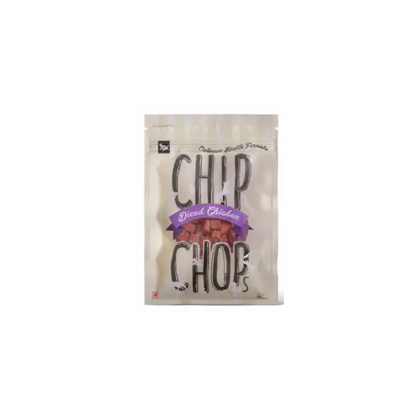 Chip Chops Diced Chicken Dog Treats 70g