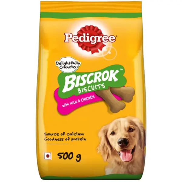 Pedigree Biscrok Chicken and Milk Flavour Dog Biscuits - Image 3
