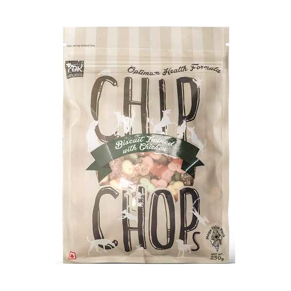 Chip Chops Biscuit Twined with Chicken Dog Treats 250g