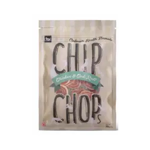 Chip Chops Chicken & Codfish Rolls Dog Treats 70g