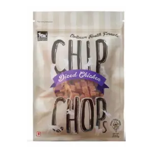 Chip Chops Diced Chicken Dog Treats 250g
