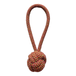 Handle with Ball Tug Toy for Dogs