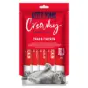 Kitty Yums Creamy Crab & Chicken Flavor 15gx4+1 Cat Treats