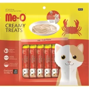 Me-O Creamy Treats Crab Flavor 15gx20 Cat Treats