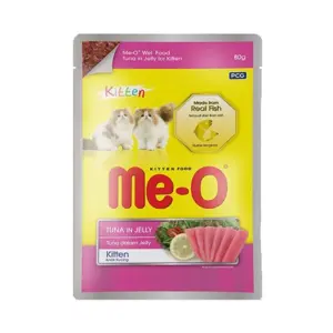 Me-O Tuna in Jelly Kitten Wet Food 12x80g