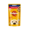 Pedigree Chicken & Liver Chunks in Gravy Adult Dog Wet Food 130g Pedigree Chicken & Liver Chunks in Gravy Adult Dog Wet Food 12x130g