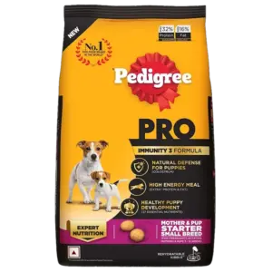 Pedigree PRO Expert Nutrition Pregnant Mother and Puppy Starter (3-12 weeks) Small Breed Dog Dry Food