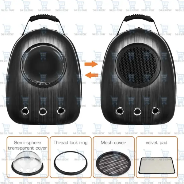 Pet Breathable Carrier Backpack for Cats and Small Dogs