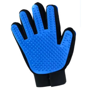 Pet Grooming Deshedding Bathing Glove Brush Tool For Cats & Dogs