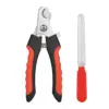 Professional Nail Cutter/Clipper Friller (Large) for Small, Medium and Large Dogs, Puppies, Cats and Kittens Claw Grooming Tool Set