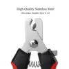 Professional Nail Cutter/Clipper Friller (Large) for Small, Medium and Large Dogs, Puppies, Cats and Kittens Claw Grooming Tool Set