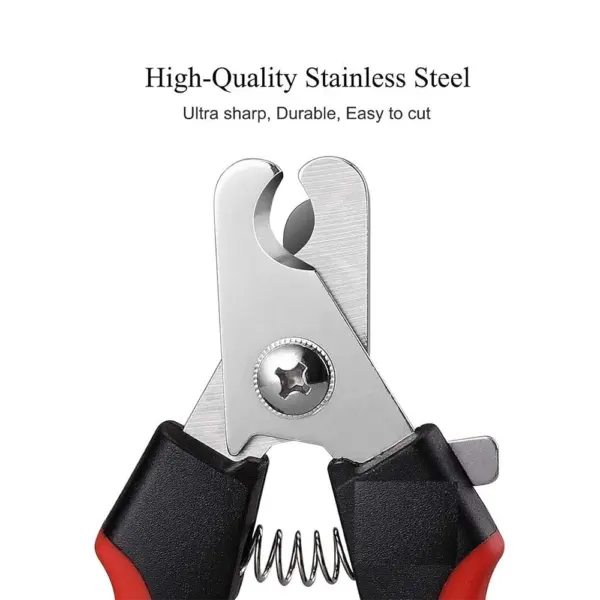 Professional Nail Cutter/Clipper Friller (Large) for Small, Medium and Large Dogs, Puppies, Cats and Kittens Claw Grooming Tool Set