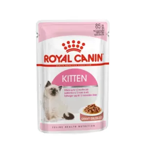 Royal Canin Chunks in Gravy Kitten Wet Food 12x85g