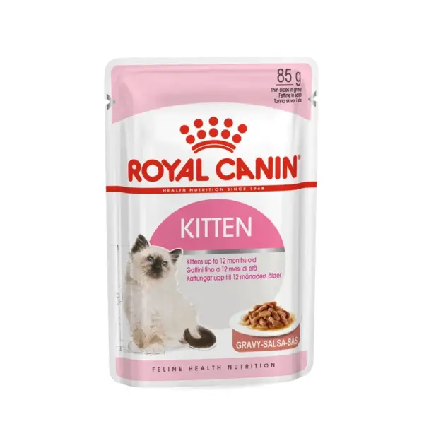 Royal Canin Chunks in Gravy Kitten Wet Food 12x85g
