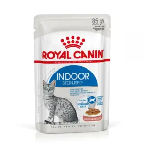 Royal Canin Chunks in Jelly Indoor Sterilised Adult Cat Wet Food 12x85g