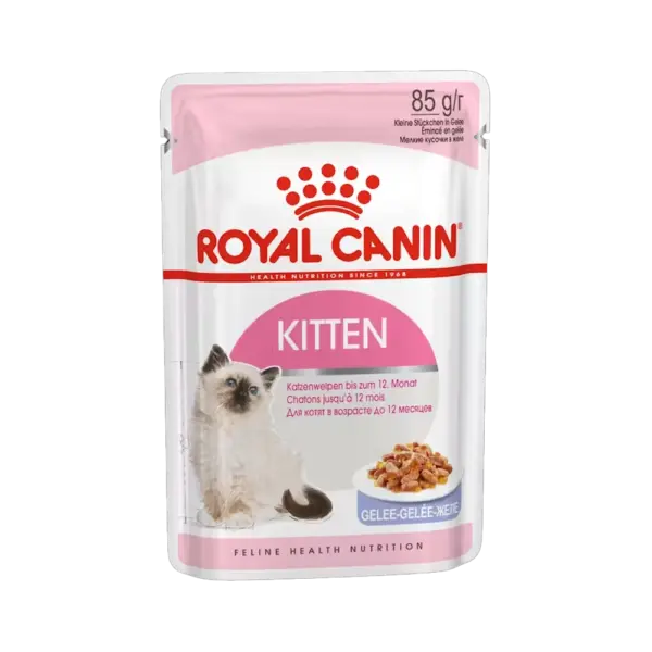 Royal Canin Chunks in Jelly Instinctive Kitten Wet Food 12x85g