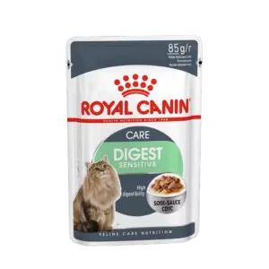 Royal Canin Digest Sensitive Care Chunks in Gravy Adult Cat Wet Food 12x85g