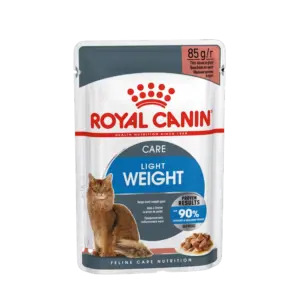 Royal Canin Light Weight Care Chunks in Gravy Adult Cat Wet Food 12x85g