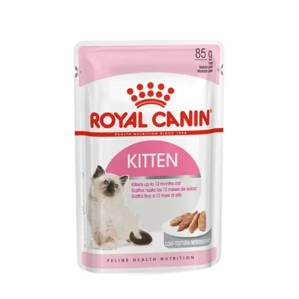 Royal Canin Loaf in Sauce Instinctive Kitten Wet Food 12x85g