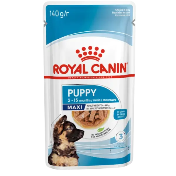 Royal Canin Maxi Breed Puppy Wet Food 10x140g
