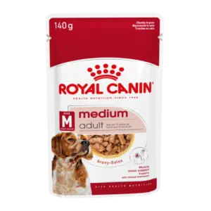Royal Canin Medium Breed Adult Dog Wet Food 10x140g