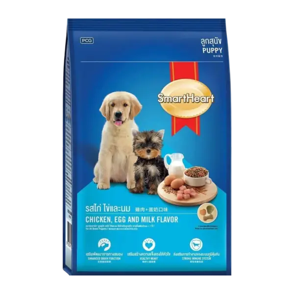 SmartHeart Chicken, Egg & Milk Puppy Dry Food