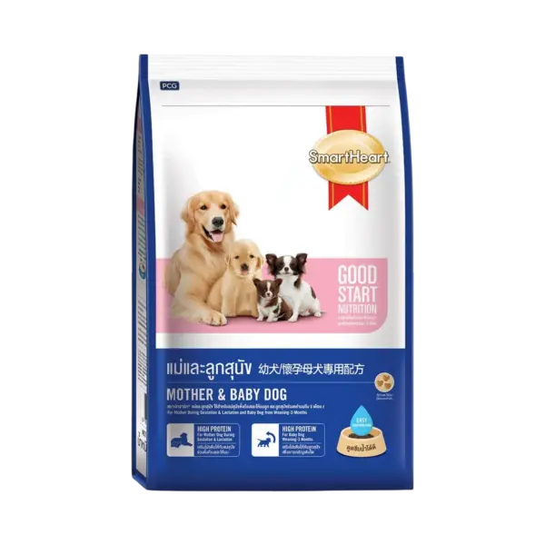 SmartHeart Mother and Baby Dog Starter Dry Food