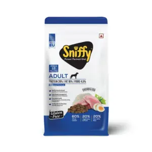 Sniffy Chicken & Egg Adult Dog Dry Food