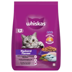 Whiskas Mackerel Flavour Adult Cat Dry Food