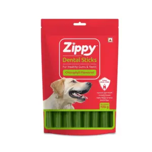 Zippy Dental Sticks Chlorophyll Flavoured
