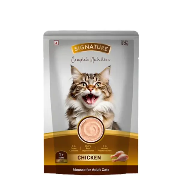 Signature Grain Zero Chicken Mousse Adult Cat Wet Food Signature Grain Zero Chicken Mousse Adult Cat Wet Food