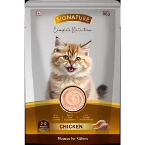 Signature Grain Zero Chicken Mousse Kitten Wet Food Signature Grain Zero Chicken Mousse Kitten Wet Food
