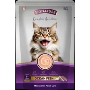 Signature Grain Zero Ocean Fish Mousse Adult Cat Wet Food Signature Grain Zero Ocean Fish Mousse Adult Cat Wet Food