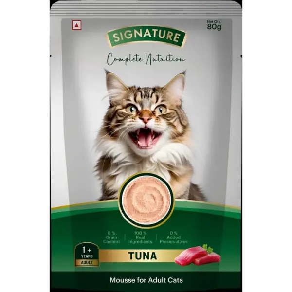 Signature Grain Zero Tuna Mousse Adult Cat Wet Food