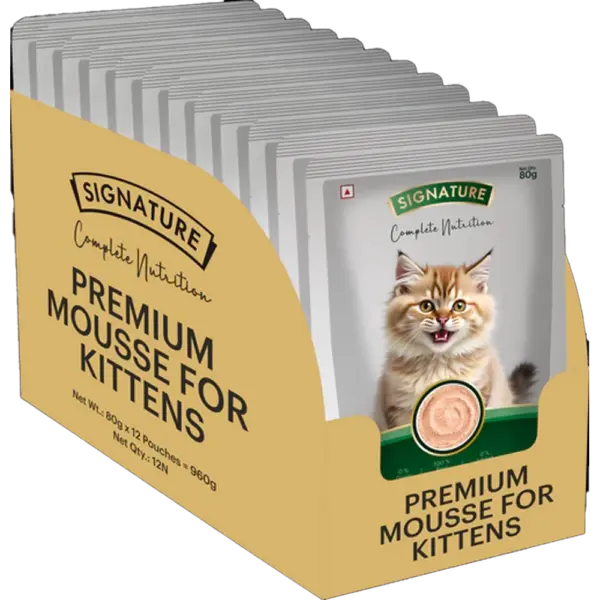 Signature Grain Zero Tuna Mousse Kitten Wet Food box Signature Grain Zero Tuna Mousse Kitten Wet Food