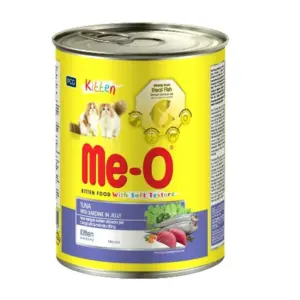 Me-O Tuna with Sardine in Jelly Kitten Wet Food 400g